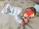 小三月嬰兒衣服夏季薄款長(cháng)袖連體衣冰絲莫代爾無(wú)骨睡衣爬服男女寶寶夏裝 莫代爾長(cháng)袖藍 73cm 建議9-14斤 曬單實(shí)拍圖