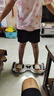 Babysir 平衡車兒童兩輪電動3-6-12歲平行車成人越野智能自平衡體感車 店長力薦經典白【閃光輪+藍牙】 曬單實拍圖