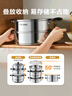 蘇泊爾SUPOR 蒸鍋真味鮮不銹鋼雙層復(fù)底28cm蒸魚鍋加高鍋蓋蒸籠EZ28BS04 曬單實拍圖