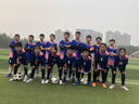 玉宇帆兒童足球服套裝男童女孩定制隊服秋冬季長袖運動訓練服足球球衣 D8833寶藍四件套 2XS碼身高125-135cm50-60斤 曬單實拍圖