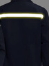  乾朗 春秋防靜電工作服套裝男女長(cháng)袖厚款耐磨勞保服帶反光條電焊工服汽修工程服加油站電力局工裝可定制logo 藏藍色春秋套裝180 曬單實(shí)拍圖