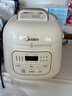 美的（Midea）國家補貼小白鍋電高壓飯煲1.8L迷你304不銹鋼壓力鍋 智能預(yù)約煮飯煮粥開蓋火鍋MY-E2925G飯煲1-3人 曬單實拍圖