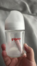 貝親（Pigeon）玻璃奶瓶寬口徑防脹氣160ml S號(hào)奶嘴 1月+ AA186  曬單實(shí)拍圖