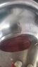 不銹鋼盆家用商用加深斗盆洗臉盆洗澡盆湯盆面盆洗腳盆洗菜盆大盆 不銹鋼盆 28cm 曬單實(shí)拍圖