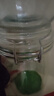 拜杰玻璃密封罐 3個(gè)裝1000ml儲物罐家用玻璃瓶泡酒瓶泡菜瓶腌臘八蒜罐 曬單實(shí)拍圖