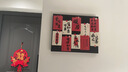 網(wǎng)紅爆款磁吸小黑板電表箱遮擋配電箱裝飾冰箱貼展示板照片墻定制 黑色雙邊框【液壓掀蓋】厚度4cm 外框7050-內(nèi)徑65X45-鋁合金邊框 曬單實(shí)拍圖