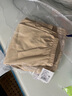 迪士尼兒童褲子夏2025冰絲透氣戶(hù)外運動(dòng)褲男童防蚊褲PBZPL3072 卡其150 曬單實(shí)拍圖