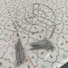 述屋說空氣炸鍋吊烤架專用燒烤架烤箱烤肉掛架烤串架羊肉串架子掛鉤60串 曬單實(shí)拍圖