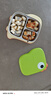 babycare霸王龍兒童餐盤(pán)吸盤(pán)式輔食碗盤(pán)餐具分格大容量嬰兒不銹鋼 光電青-不銹鋼 曬單實(shí)拍圖