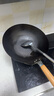 蘇泊爾（SUPOR）炒鍋精鐵炒菜鍋無涂層蜂窩鐵鍋輕量燃?xì)庠铍姶艩t鍋通用32cm帶蓋 曬單實(shí)拍圖