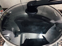 炊大皇炒鍋有鈦0氟不粘鍋316L不銹鋼不粘平底炒鍋32cm 曬單實(shí)拍圖
