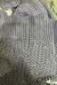 秋水伊人圓領(lǐng)針織衫春秋新款女鏤空喇叭袖短款小個(gè)子別致毛衣 紫色  M 曬單實(shí)拍圖