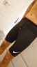 耐克（NIKE）官方AEROSWIFT DRI-FIT ADV男子透氣跑步緊身短褲FN3370 011黑/山峰白 M 曬單實(shí)拍圖