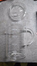 巴比客量杯燒杯刻度玻璃杯帶手柄耐冷熱透明水杯烘焙杯子1000ml*1帶蓋 曬單實(shí)拍圖