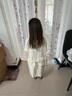 FIDQIOG國際品牌2025年新款童裝女童甜美短袖T恤裙夏季兒童小女孩蛋糕裙 連衣裙 160 cm 曬單實(shí)拍圖