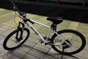 喜德盛（xds）山地車(chē)黑客380避震前叉21速變速鋁合金車(chē)架 白/黑色17 曬單實(shí)拍圖