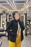 露露lulu Define連帽夾克瑜伽服女士外套鋼印上衣運動(dòng)健身跑步 黑色連帽夾克 S 2碼/85-100斤 曬單實(shí)拍圖
