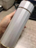 言易中秋節禮物免費刻字 高檔銀杯子999足銀內膽銀水杯銀茶杯銀保溫杯 銀色【999足銀內膽+檢測證書(shū)】 曬單實(shí)拍圖