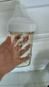 HEGEN海格恩奶瓶PPSU防脹氣防嗆仿母乳易離乳原裝進(jìn)口白色240ml3-6個月 曬單實拍圖