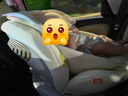 怡戈（Ekobebe）兒童安全座椅汽車(chē)用0-7-12歲嬰幼新生兒寶寶車(chē)載可坐可躺旋轉通風(fēng) 智能版+通風(fēng)加熱【奶酪白】 曬單實(shí)拍圖