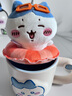 名創(chuàng)優(yōu)品（MINISO）Chiikawa吉伊卡哇夏日季泳圈掛件毛絨玩具玩偶掛飾 Hachiware小八 曬單實(shí)拍圖
