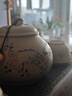京東京造 茶盤(pán)茶托 帶排水仿烏金石胡驀山桃紋中號(hào)功夫茶臺(tái)儲(chǔ)水單盤(pán)干泡 曬單實(shí)拍圖