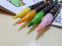 京悠雨德國品質(zhì)丙烯閃光馬克筆軟頭水彩筆直液式小學(xué)生美術(shù)專(zhuān)用畫(huà)筆2025新款雙頭熒光筆兒童帶閃粉幼 【72色*閃光馬克筆】 流光墨液細軟筆頭一筆雙色 曬單實(shí)拍圖