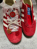 阿迪達斯（adidas）三葉草男女鞋GAZELLE INDOOR低幫休閑鞋IF1808紅白37 曬單實拍圖