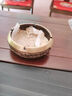 諾詩曼黃銅煙灰缸家用客廳北歐中式茶桌茶幾辦公室桌面?zhèn)€性大號創(chuàng)意擺件 大號[扭轉(zhuǎn)乾坤]純銅煙灰缸 曬單實拍圖