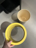 LUSTRO WARE【原裝進(jìn)口】家用廚房垃圾桶客廳臥室桌面廁所衛生間垃圾專(zhuān)用紙簍 黃色-L-1041YE（日本制）7L 曬單實(shí)拍圖