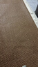 雅鹿艾草藤席涼席冰絲席1.5m床天然純藤夏季嬰兒可用宿舍單人軟席子 艾草藤席-條紋花 150x200cm涼席三件套 曬單實(shí)拍圖