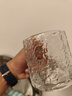 玻璃馬克杯咖啡杯大容量高顏值玻璃水杯帶把手馬克杯 玄冰馬克杯1個 曬單實拍圖
