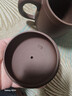 砂邑宜興原礦紫砂杯名家紫泥茶具全手工大容量水杯辦公室帶蓋泡茶杯子 尚品納瑞 500ml 曬單實(shí)拍圖