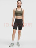 lululemon丨Energy 女士長款運(yùn)動(dòng)內(nèi)衣 芯吸 LW2D86A 軍綠 S 曬單實(shí)拍圖