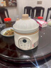 小老太25年新款微壓寶寶輔食鍋寶寶電燉鍋陶瓷煲湯鍋嬰兒煮粥鍋燉湯鍋電燉盅嬰兒輔食鍋熬粥煲湯電湯鍋 米白色 1.5L 微壓四階電燉鍋+量杯 曬單實(shí)拍圖