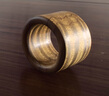 皇玉臣品牌金絲楠木扳指 木戒指手環(huán) 滿(mǎn)水波紋文玩把件可訂制 19mm 曬單實(shí)拍圖