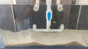 DUTRIEUX魚(yú)缸背景貼紙缸外靜電水族箱專(zhuān)用純黑色背景壁紙玻璃底部裝飾貼膜 靜電黑磨砂/寬40cm*長(cháng)1米（適合缸外用） 曬單實(shí)拍圖