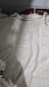 南極人A類抗菌100%純棉床單 雙人被單床罩床上用品 條紋咖 230*245cm 曬單實拍圖
