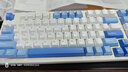 聯(lián)想（Lenovo）GK10無(wú)線(xiàn)藍牙三模機械鍵盤(pán) RGB背光 全鍵熱插拔 筆記本電腦游戲辦公通用 極光系列 天空藍紅軸 曬單實(shí)拍圖