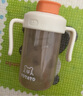 小土豆（potato）兒童水杯PP牛奶杯直飲吸管杯帶手柄2歲以上 330ml晨橘黃 曬單實(shí)拍圖