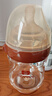 貝因愛（BEIYINAI）新生兒玻璃奶瓶出生0-6個月嬰兒瓶喝水喝奶新生奶瓶 160ml（奶嘴S碼） 曬單實拍圖