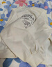森馬（Semir）衛(wèi)衣女設(shè)計(jì)感繡花慵懶2025春季圓領(lǐng)落肩新年套頭衫潮109125116002 曬單實(shí)拍圖