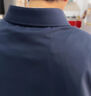 啄木鳥春秋季新款夾克男商務(wù)中年休閑時尚翻領(lǐng)上衣服牛奶絲高端男裝外套 藍色【常規(guī)款】 XL 【推薦140-155斤】 曬單實拍圖