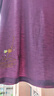 俞兆林（YUZHAOLIN）中老年女裝短袖T恤中年媽媽裝夏裝寬松時尚大碼減齡居家洋氣套裝 豆沙色上衣 3XL (建議130斤左右) 曬單實拍圖