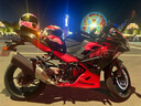 摩雷士（MOTORAX）RSMORAX R50SPRO摩托車頭盔男女四季百花齊放全盔大尾翼街盔全盔 法諾-MC1 2XL 曬單實拍圖
