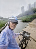 自行車(chē)車(chē)籃子前車(chē)筐山地車(chē)車(chē)籃子折疊菜籃帆布山地車(chē)車(chē)簍防水車(chē)籃 鋁合金雙提手 曬單實(shí)拍圖