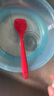 食品級硅膠鏟不粘鍋炒菜勺小鏟子輔食煎鏟沙律鏟家用耐高溫廚具鏟 隨機色沙律凹面鏟【1把】 曬單實拍圖