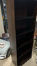 耐賽爾全實(shí)木書(shū)架落地胡桃木色置物架一體靠墻儲物窄柜收納展示家用書(shū)柜 全實(shí)木【加深六層】60x30x167.2 帶后背板-五層以上送防傾倒裝置 曬單實(shí)拍圖