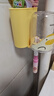 四萬公里吸盤漱口杯牙刷置物架子免打孔刷牙杯衛(wèi)生間壁掛式兒童牙刷牙膏架 曬單實拍圖