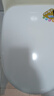 BSITN 緩降馬桶蓋板通用坐便器蓋子U型上下裝加厚家用馬桶蓋墊圈B9051 曬單實(shí)拍圖